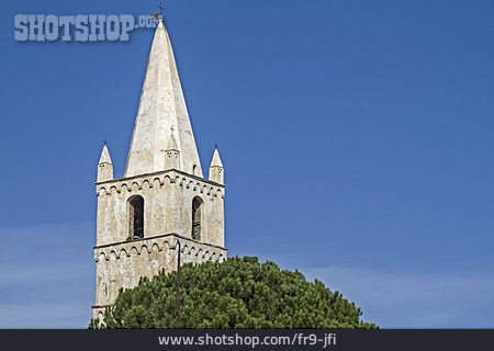 
                Kirche, Kirchturm, San Domenico, Taggia                   