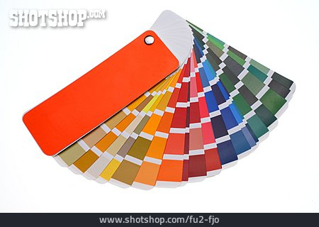 
                Farbfächer, Farbwahl, Farbmusterkarte                   