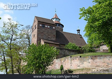 
                Nürnberg, Burgmauer, Nürnberger Burg                   