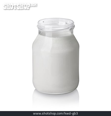 
                Joghurt, Glasbehälter, Selbstgemacht                   