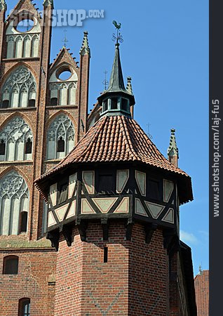 
                Polen, Ordensburg, Marienburg                   