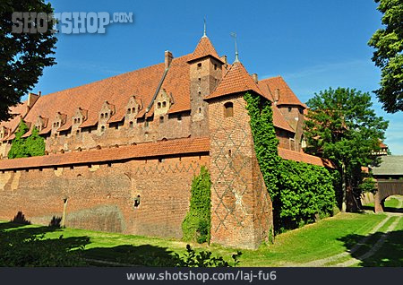
                Polen, Burganlage, Marienburg                   