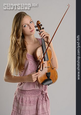 
                Violine, Streichinstrument, Musikerin, Violinistin                   