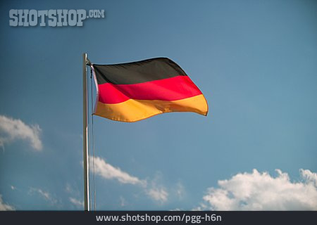 
                Deutschland, Schwarz-rot-gold, Deutschlandflagge                   
