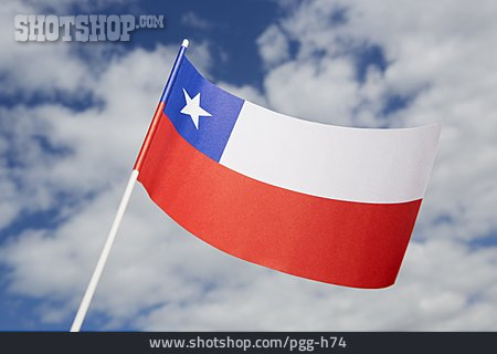 
                Chile, Nationalflagge                   