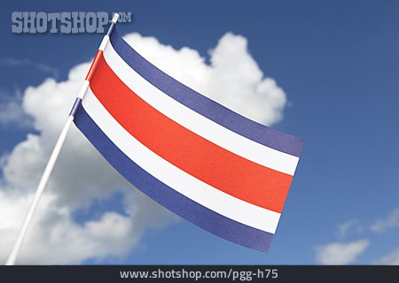 
                Nationalflagge, Costa Rica                   