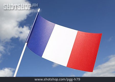 
                Frankreich, Nationalflagge                   