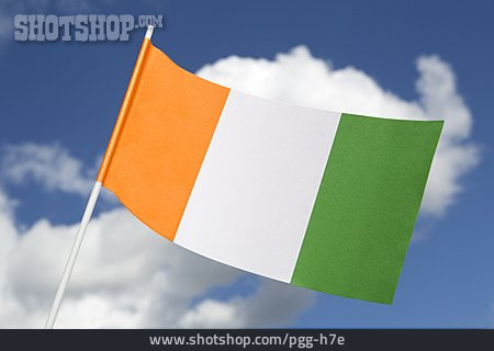 
                Nationalflagge, Elfenbeinküste                   