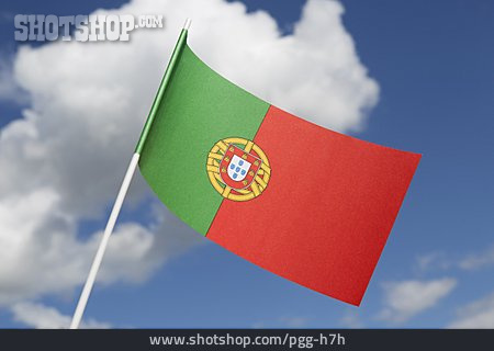 
                Portugal, Nationalflagge                   