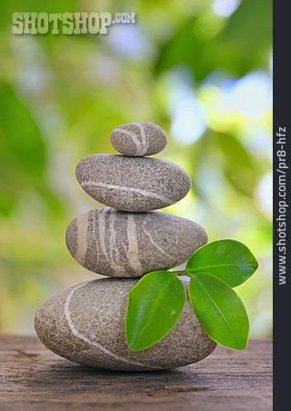 
                Kieselstein, Balance, Gleichgewicht, Zen                   