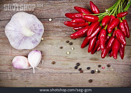 
                Spices & Ingredients, Garlic, Chili                   