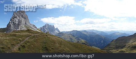 
                Bergpanorama, Vorarlberg, Rätikon, Brandner Tal                   