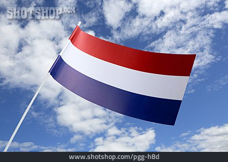 
                Flagge, Niederlande, Niederländische Flagge                   