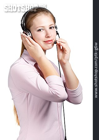 
                Headset, Telefonistin, Callcenteragentin                   