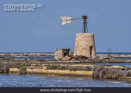 
                Windmühle, Saline, Marsala                   