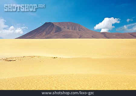 
                Sand, Vulkan, Fuerteventura                   