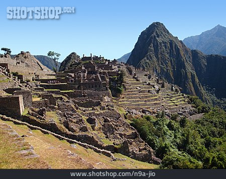 
                Ruine, Machu Picchu, Inka, Huayna Picchu                   
