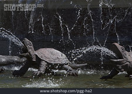 
                Schildkröte, Wasserspeier, Latonabrunnen                   