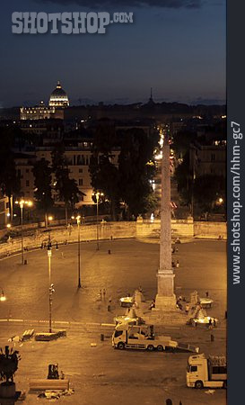 
                Obelisk, Piazza Del Popolo                   