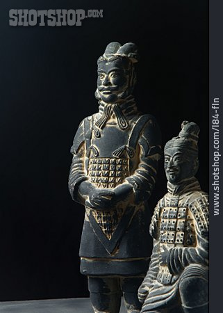 
                China, Skulptur, Wächter                   