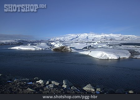 
                Island, Gletscherlagune, Jökulsárlón                   