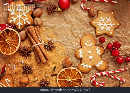 
                Weihnachtsbäckerei, Weihnachtsplätzchen, Weihnachtlich                   