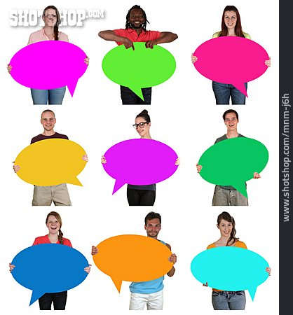 
                Survey, Group, Speech Bubble                   