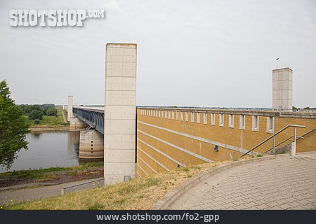 
                Mittellandkanal, Kanalbrücke, Kanalbrücke Magdeburg                   