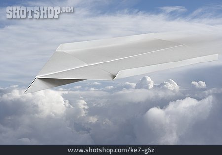 
                Papierflieger, Papierflugzeug                   