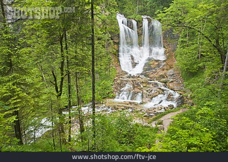
                Wasserfall, Weißbachfälle                   