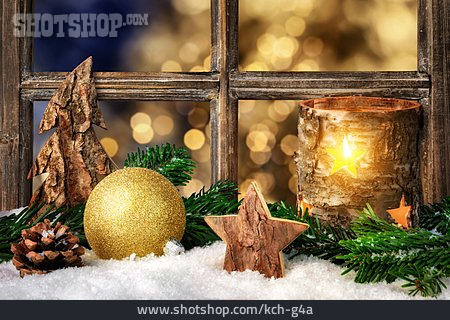 
                Fensterschmuck, Weihnachtsdekoration                   