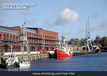 
                Hafen, Lübeck, Feuerschiff                   