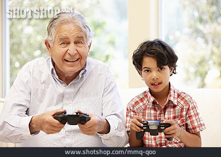 
                Enkel, Großvater, Videospiel                   