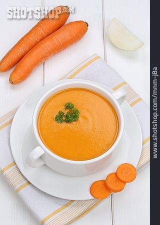 
                Cremesuppe, Möhrensuppe, Karottensuppe                   