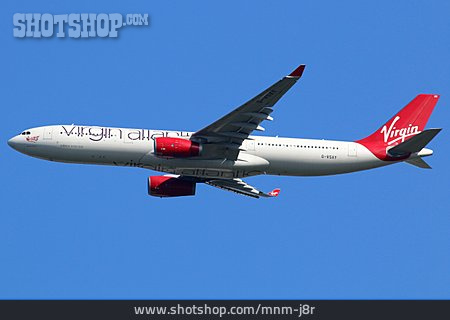 
                Verkehrsflugzeug, Airbus, Virgin Atlantic                   