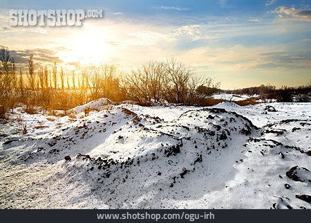 
                Sonnenlicht, Winter, Winterlandschaft, Gefroren, Wintersonne                   