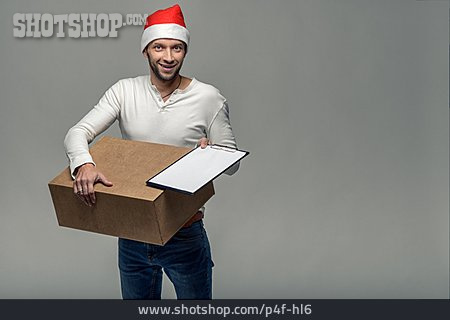 
                Paket, Weihnachtspost, Paketdienst                   
