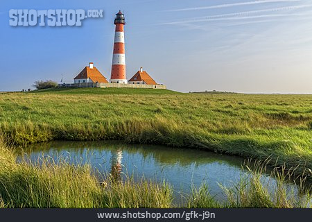 
                Leuchtturm, Nordfriesland, Westerheversand                   