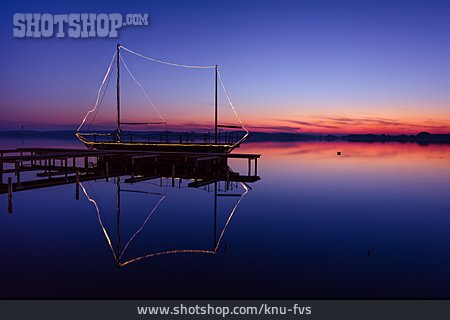 
                Segelboot, Rangsdorfer See                   