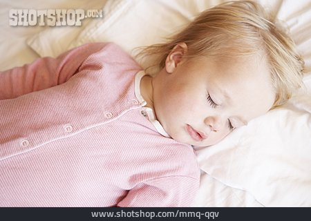
                Kleinkind, Mädchen, Schlafen                   