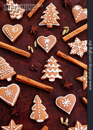 
                Pastry Crust, Christmas Cookies, Gingerbread                   