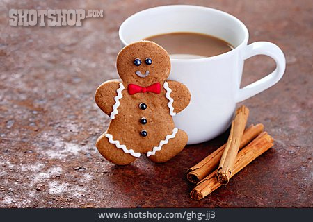 
                Kaffee, Weihnachten, Weihnachtsgebäck, Lebkuchen                   