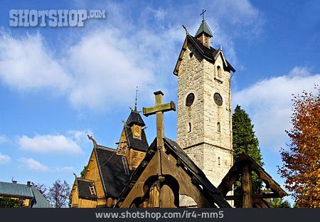 
                Stabkirche, Karpacz, Kirche Wang                   