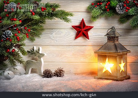 
                Lantern, Christmas Decoration                   