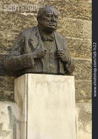 
                Denkmal, Winston Churchill                   