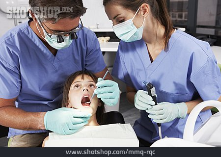 
                Untersuchung, Zahnarzt                   