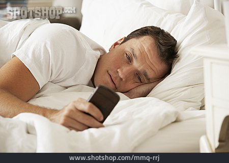 
                Müde, Morgens, Smartphone                   