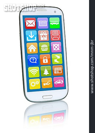 
                Mobile Kommunikation, Smartphone, App                   