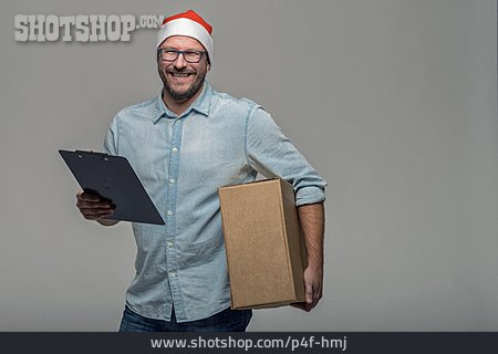 
                Weihnachten, Geschenke, Postbote                   