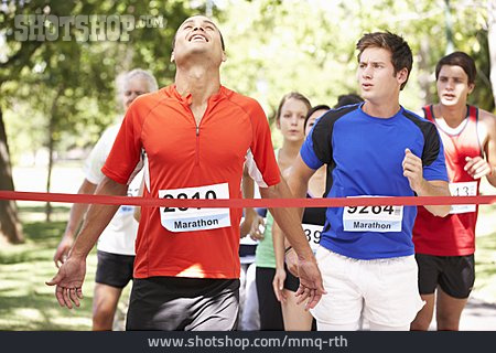 
                Ziel, Gewinner, Marathon Walking                   